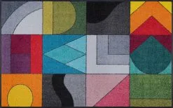 Wash+dry Wash&dry Fußmatte In Rot-bunt