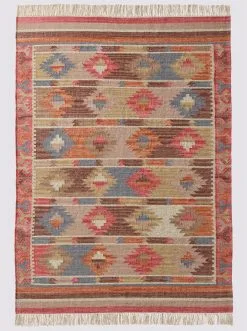 Heine Home Teppich In Taupe-bunt