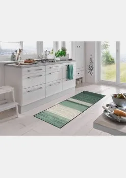 Wash+dry Wash&dry Fußmatte In Grün-ecru -Salonloewe Verkäufe 02f0b5029b142a0c7f018f7b3462f069