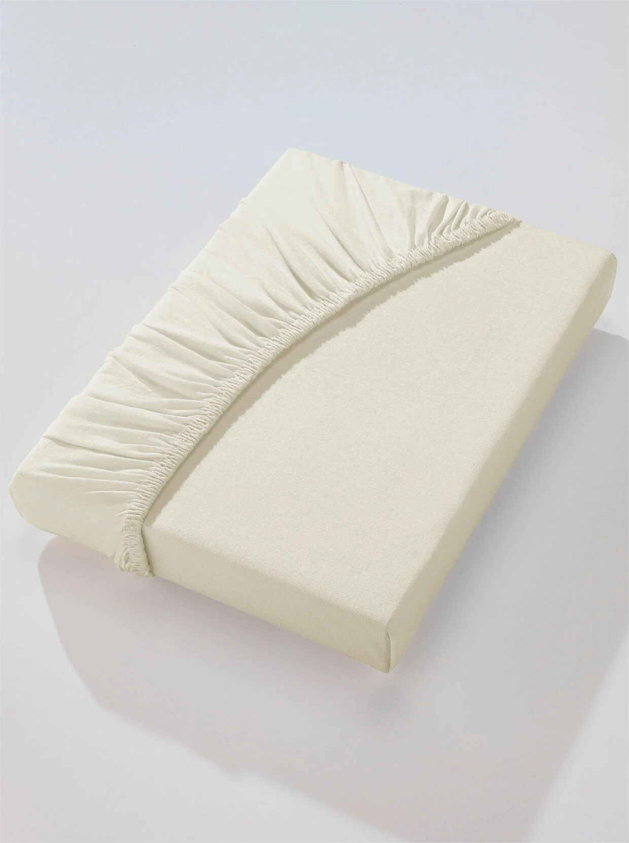 Wäschepur Wäschepur Spannbetttuch In Ecru 4 Wäschepur Wäschepur Spannbetttuch In Ecru – Bild 2