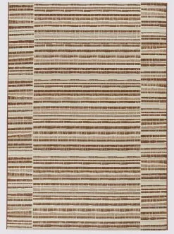 Heine Home Teppich In Braun-ecru