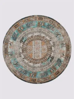 Heine Home Teppich In Türkis-bunt -Salonloewe Verkäufe 11626f298764e60490990e211752ca80