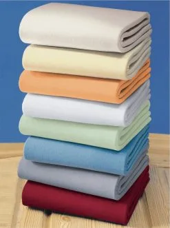 Biberna Spannbetttuch In Vanillegelb