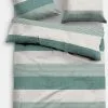 TOM TAILOR Bettwäsche In Grün-grau