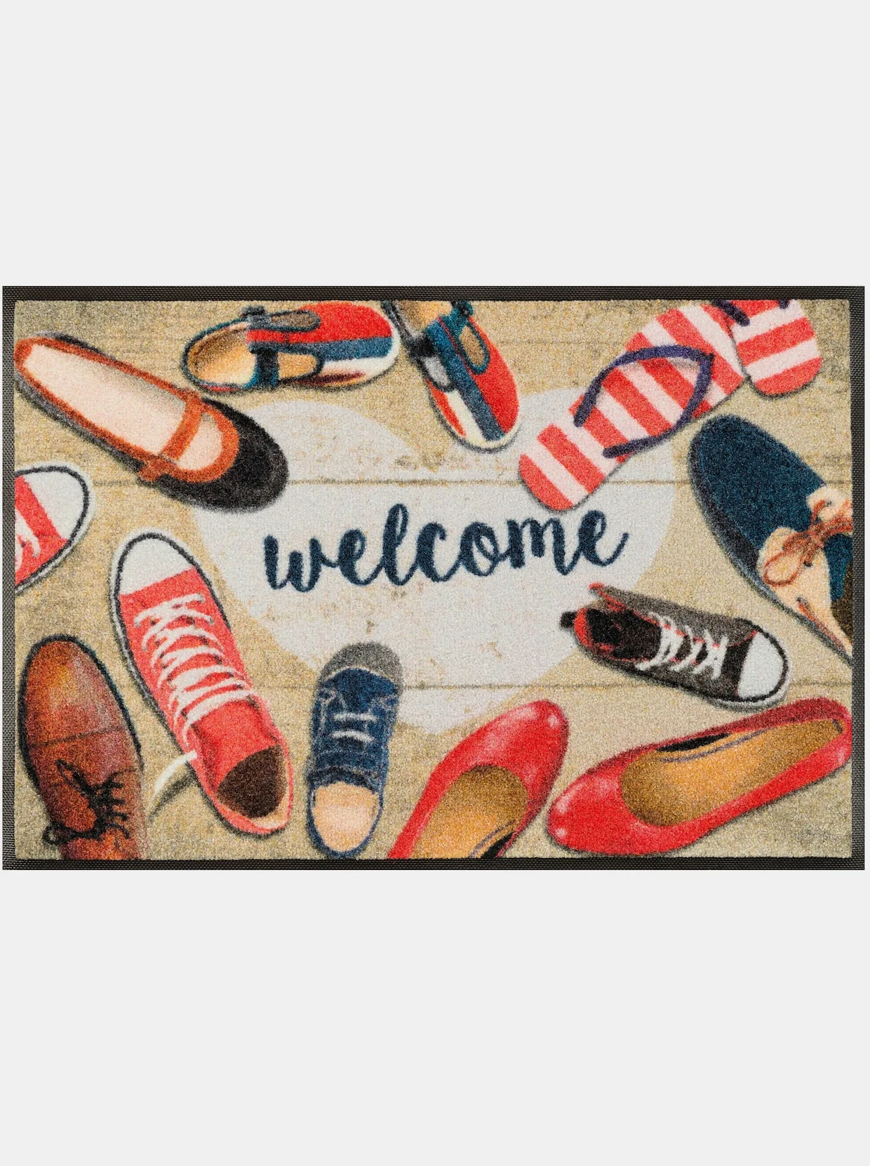 Wash+dry Wash&dry Fußmatte In Natur-bunt 5 Wash+dry Wash&dry Fußmatte In Natur-bunt – Bild 3