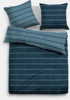 TOM TAILOR Bettwäsche In Blau