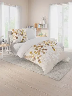 Biberna Bettwäsche In Natur-goldfarben