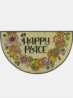 Wash+dry Wash&dry Fußmatte In Grün-gemustert