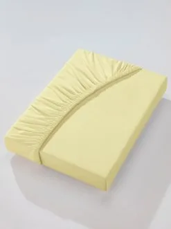 Irisette Spannbetttuch In Vanillegelb