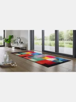 Wash+dry Wash&dry Fußmatte In Rot-bunt