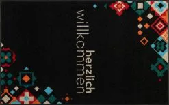 Salonloewe Verkäufe 45 Wash+dry Wash&dry Fußmatte In Schwarz-bunt