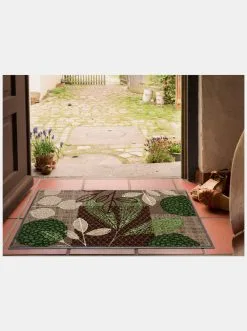 Salonloewe Fußmatte In Braun-grün -Salonloewe Verkäufe 36d0255fe3aeb55193ed9df1034690fe