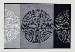 Salonloewe Fußmatte In Schwarz-weiß