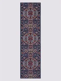 Läufer In Royalblau-rot