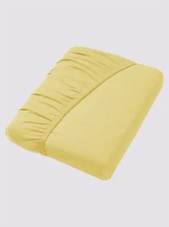 Wäschepur Wäschepur Spannbetttuch In Zitrone