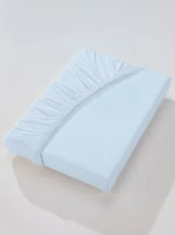 Wäschepur Wäschepur Spannbetttuch In Hellblau