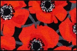 Salonloewe Fußmatte In Rot-schwarz