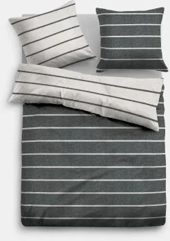 TOM TAILOR Bettwäsche In Schwarz