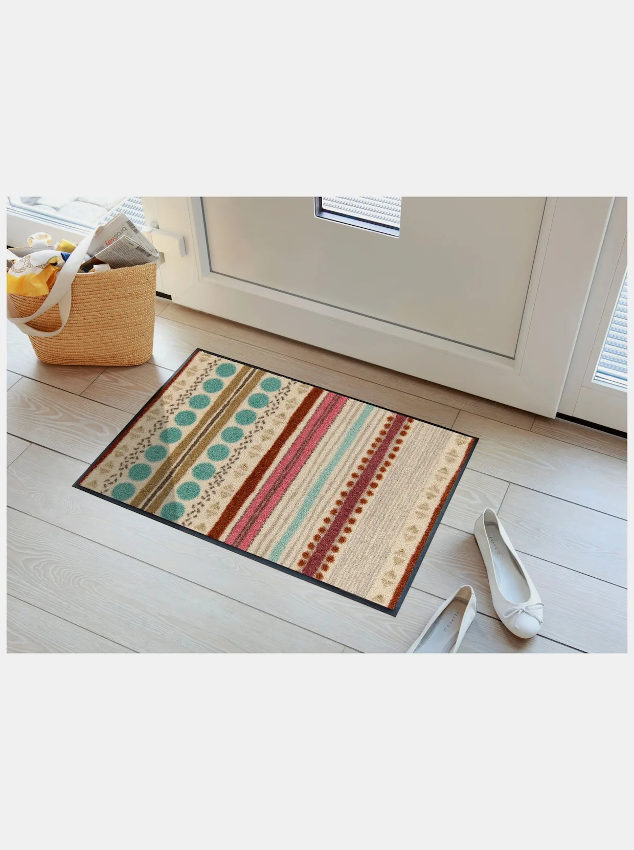 Salonloewe Fußmatte In Ecru-bunt 6 Salonloewe Fußmatte In Ecru-bunt – Bild 5