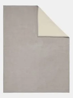 Biederlack Wohndecke In Silbergrau