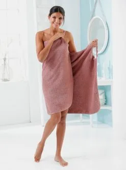 Wäschepur Wäschepur Multifunktions-Badetuch In Rosenholz