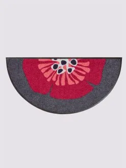 Heine Home Fußmatte In Anthrazit-rot