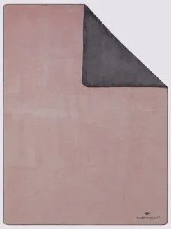 TOM TAILOR Wohndecke In Rosé-anthrazit