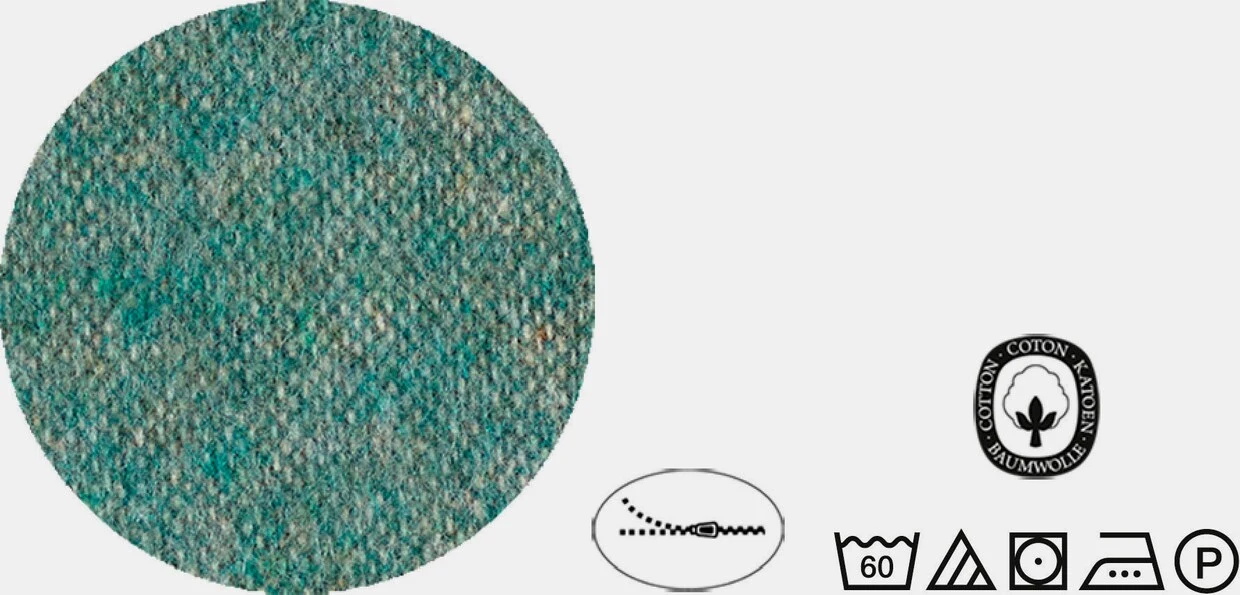 Biberna Bettwäsche In Grün-blau 8 Biberna Bettwäsche In Grün-blau – Bild 6