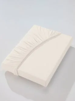 Biberna Spannbetttuch In Ecru