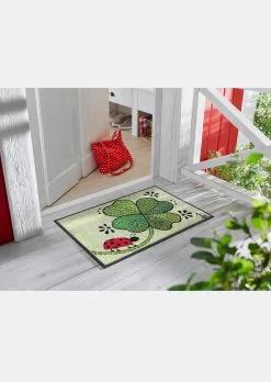 Wash+dry Wash&dry Fußmatte In Grün-gemustert -Salonloewe Verkäufe 7419119199e1539e41cdc85dd5b7119e