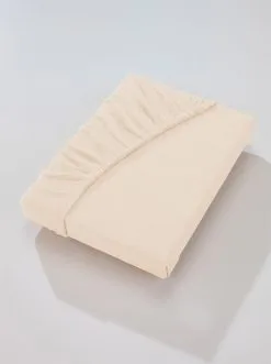 Wäschepur Wäschepur Spannbetttuch In Ecru