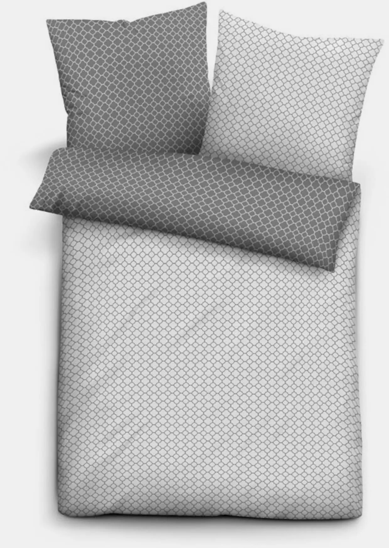 Biberna Bettwäsche In Grau 3 Biberna Bettwäsche In Grau