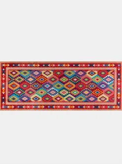 Wash+dry Wash&dry Fußmatte In Rot-bunt