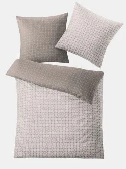Kleine Wolke Bettwäsche In Taupe
