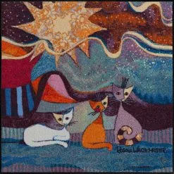 Salonloewe Fußmatte In Blau-gemustert -Salonloewe Verkäufe 8c0171e05b12e5b50be4211582cda9a8