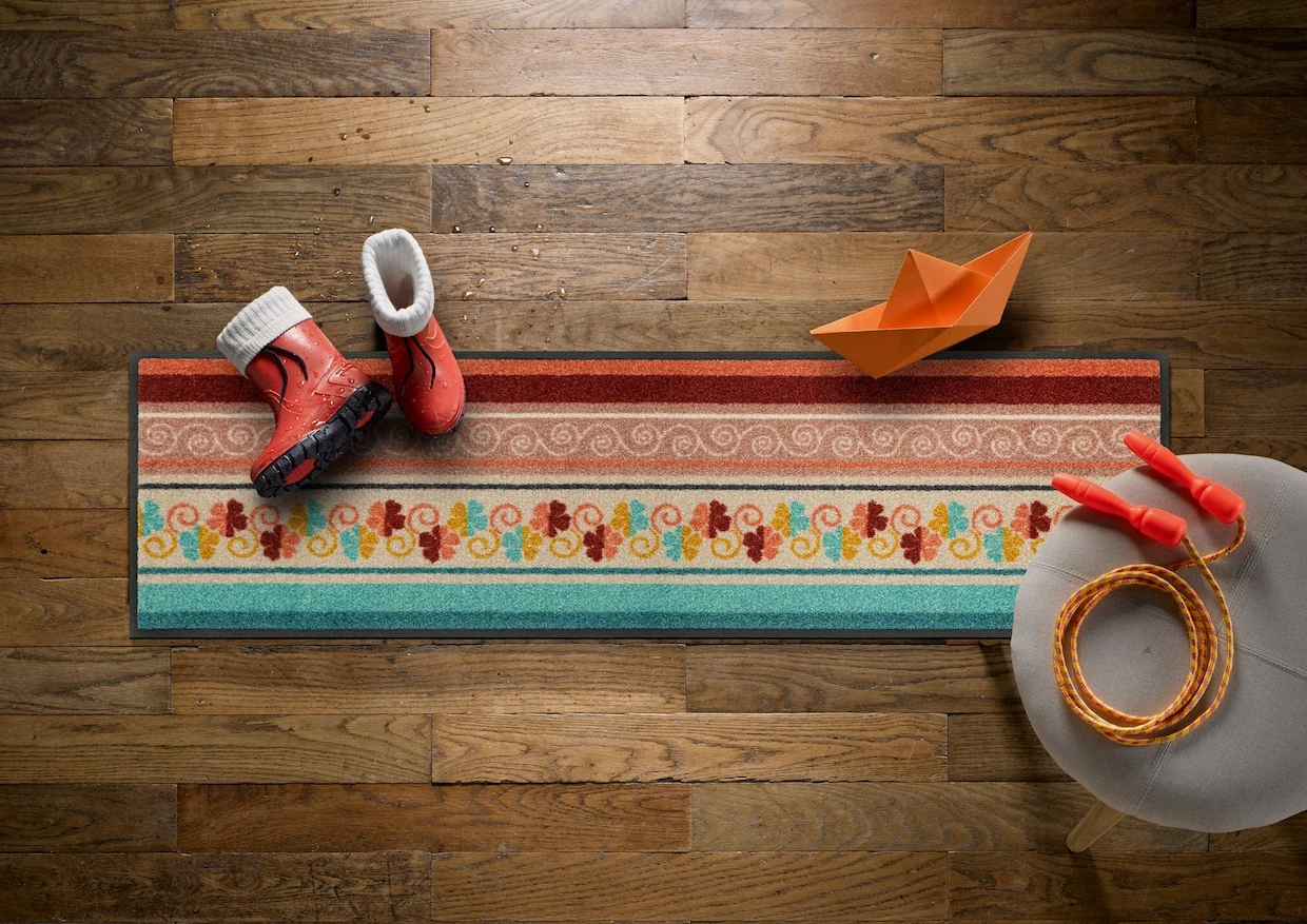 Wash+dry Wash&dry Fußmatte In Terra-gemustert 5 Wash+dry Wash&dry Fußmatte In Terra-gemustert – Bild 3