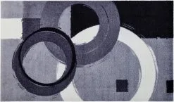 Wash+dry Wash&dry Fußmatte In Grau-schwarz