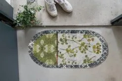 Salonloewe Fußmatte In Grün-ecru -Salonloewe Verkäufe 98a56c11d7cf364daa7d7861b58de2fa