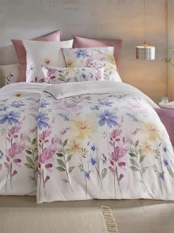 Heine Home Bettwäsche In Weiß-bedruckt