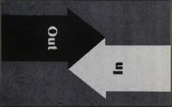 Wash+dry Wash&dry Fußmatte In Grau