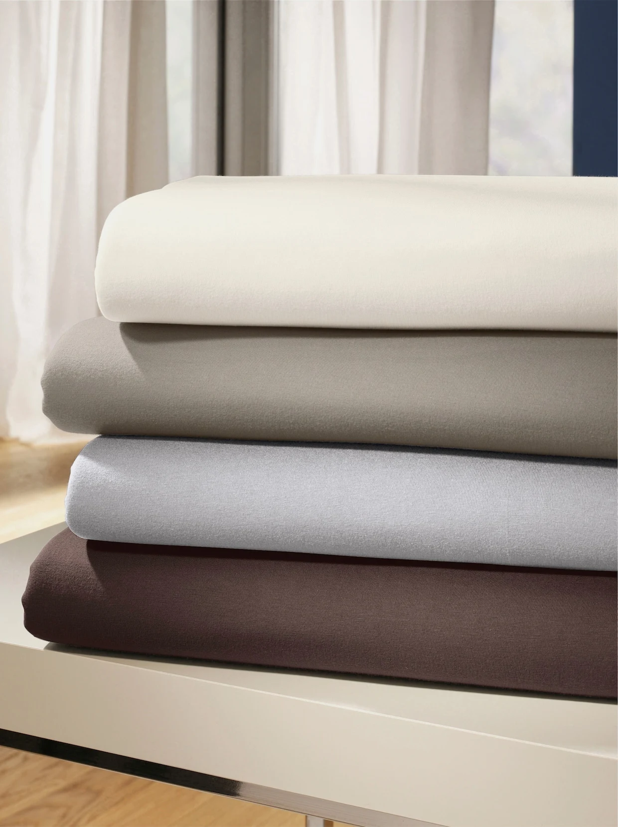 Estella Spannbetttuch In Hellgrau 3 Estella Spannbetttuch In Hellgrau