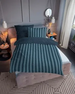 TOM TAILOR Bettwäsche In Blau-marine -Salonloewe Verkäufe 9fb81f9b165926b5c0cb1de051c53061