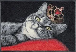 Wash+dry Wash&dry Fußmatte In Schwarz-rot