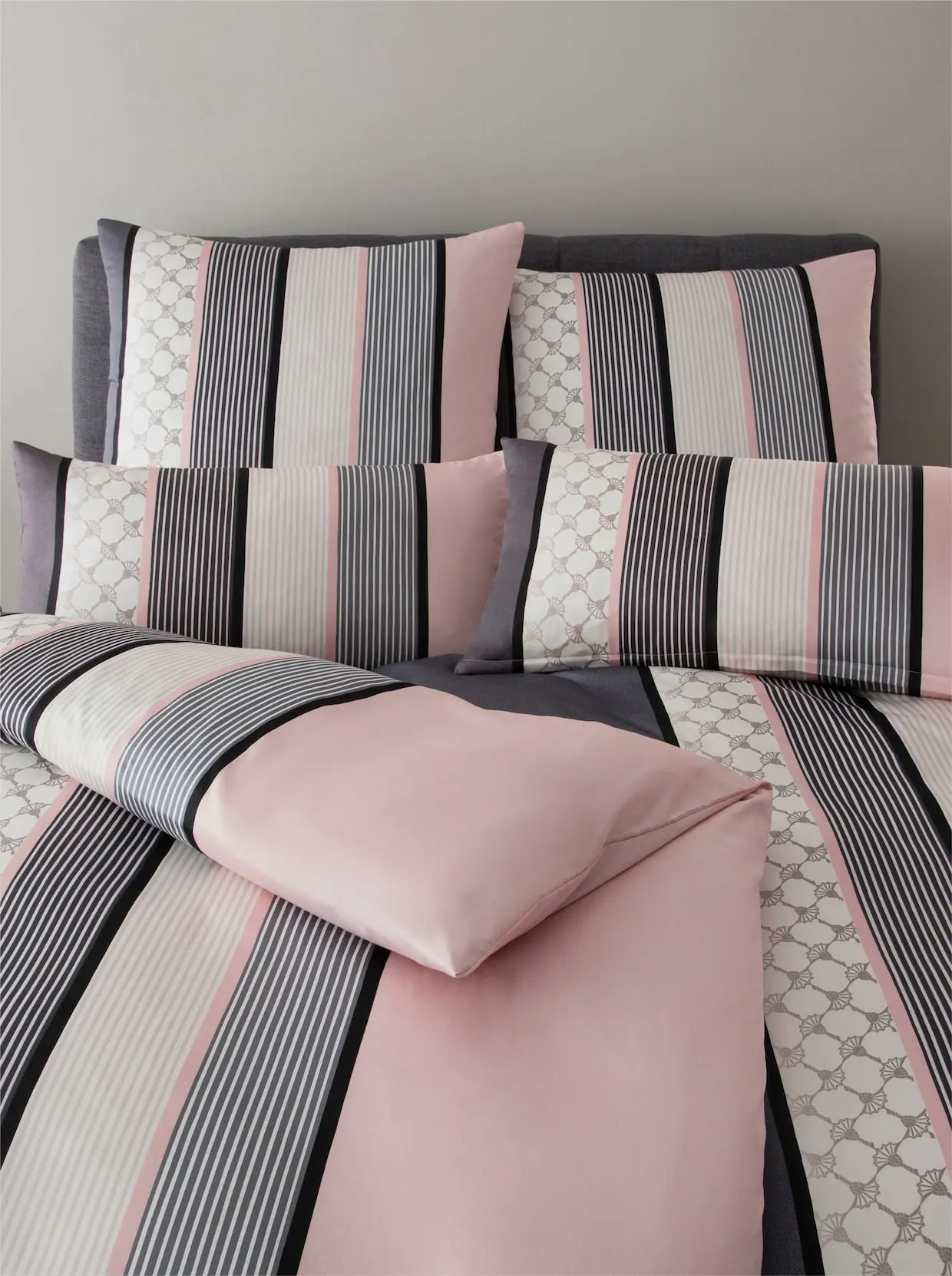 JOOP! Bettwäsche In Grau-rosé 3 JOOP! Bettwäsche In Grau-rosé