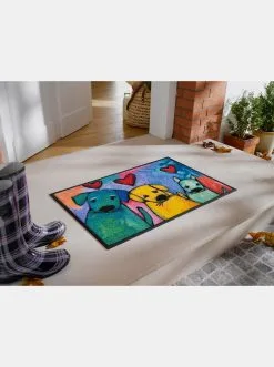 Wash+dry Wash&dry Fußmatte In Blau-bunt -Salonloewe Verkäufe aa8e2851c58035235fac06140f250fe2