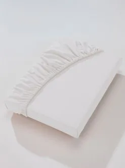 Salonloewe Verkäufe 19 Biberna Betttuch In Weiß