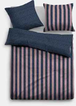 TOM TAILOR Bettwäsche In Rosé-blau