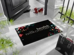 Wash+dry Wash&dry Fußmatte In Schwarz-bunt -Salonloewe Verkäufe b8c92f9838d28e0e1a7cc5b6046403f5