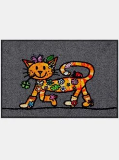 Salonloewe Fußmatte In Anthrazit-bunt