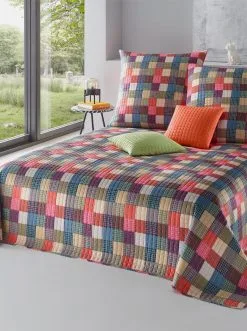 Heine Home Tagesdecke In Rot-bunt -Salonloewe Verkäufe b8fec7c04cbc119c43bd4f4973f53b71